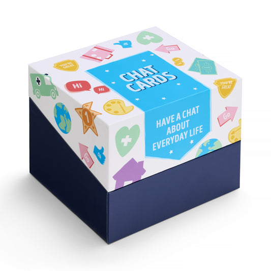 Chat Cards – 144 Conversation Starters About Everyday Life – Designed by Adults with Learning Disabilities – For Families, Friends, Groups & Support Staff